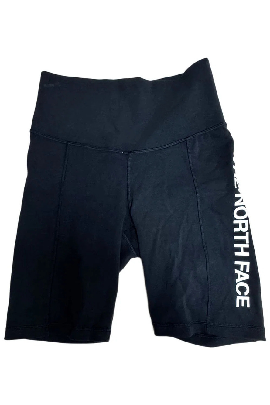 The North Face Women's Coordinates Recycled Biker Shorts Black/White - Regular